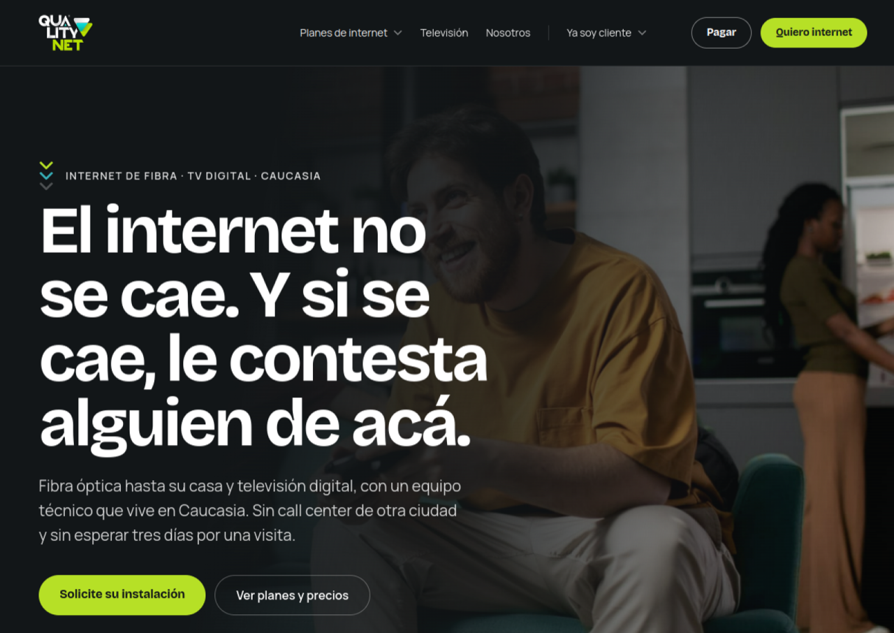 Página web de Quality Net